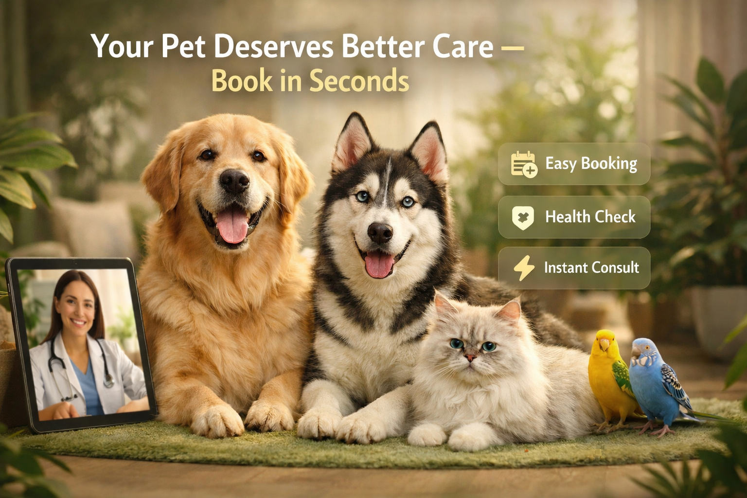 Cozy pets and plants care hub Cozy pets and plants care hub