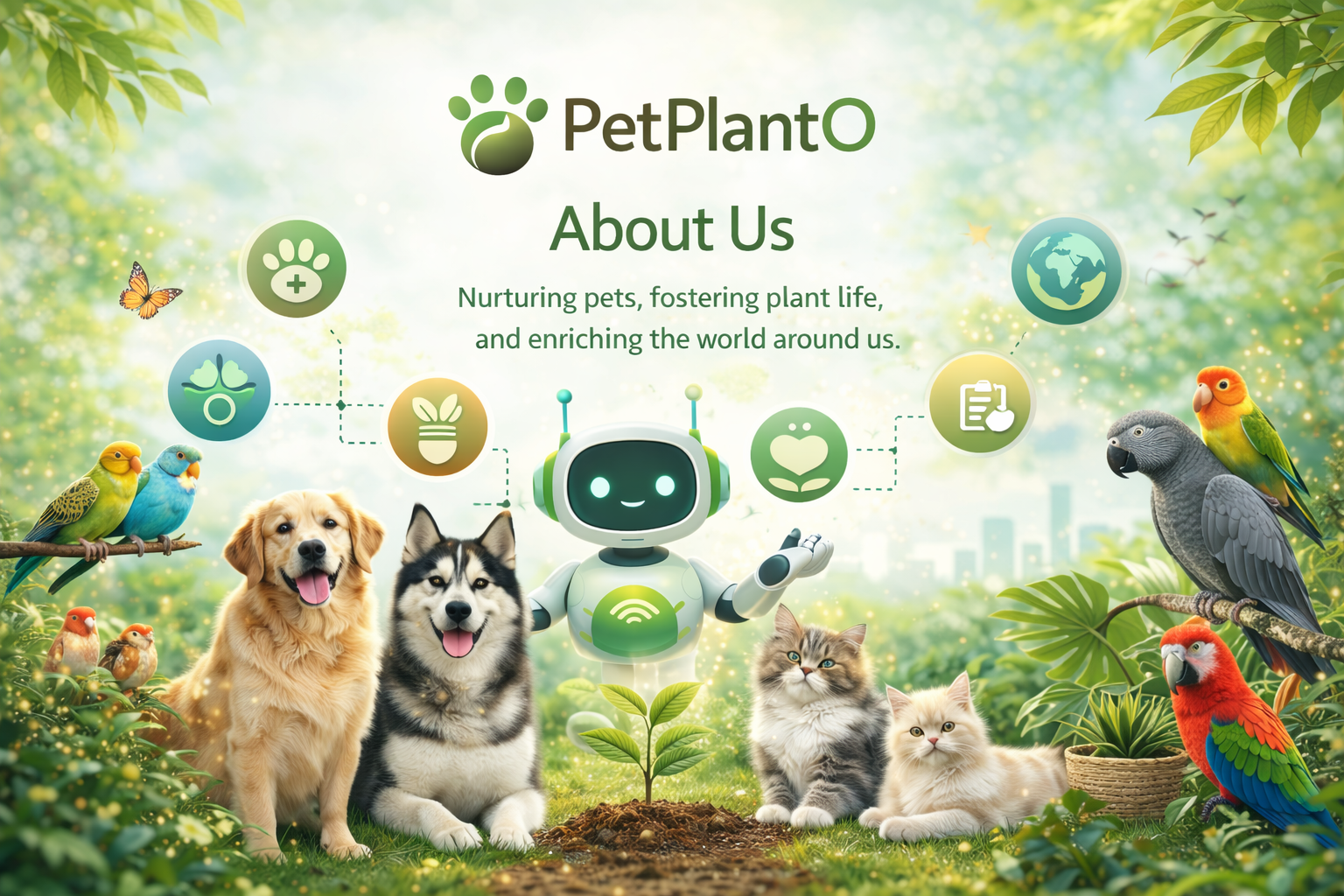 Nurturing animals and plants in harmony